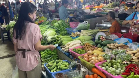 ขอนแก่นผักสดในตลาดแพงเหตุฝนตก เจ้าของร้านกับข้าวต้นทุนเพิ่ม แต่ขึ้นราคาไม่ได้