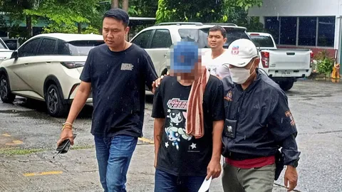 หนุ่มเก๋งวีออส ย่องเข้ามอบตัว สารภาพยิงมั่วโดนแม่ค้าดับ!