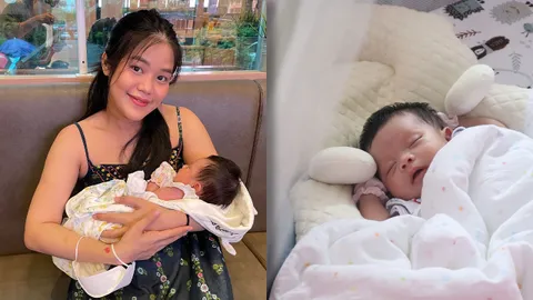 เมรี โพสต์ซึ้งถึง น้องมโนราห์ อายุ 1 เดือน แม่ยังไม่เก่ง แต่สัญญาว่าจะดีขึ้น