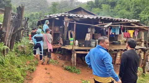 พ่อคลั่งฆ่ายกครัว 3 ศพ ลูกสาว 6 ขวบวิ่งหนีรอดหวุดหวิด