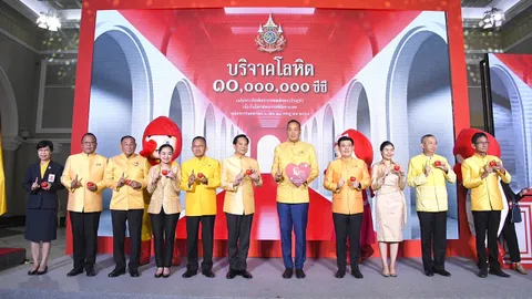 'จักรพงษ์' ปลื้มคนไทยร่วมใจบริจาคโลหิต เฉลิมพระเกียรติพระบาทสมเด็จพระเจ้าอยู่หัวท่วมท้น