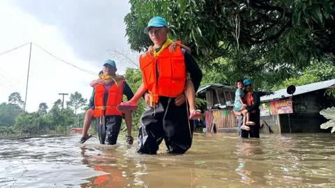 ปราจีนบุรีอ่วม รับน้ำทั้งเขาใหญ่-ทับลาน ท่วมแล้ว 3 อำเภอ
