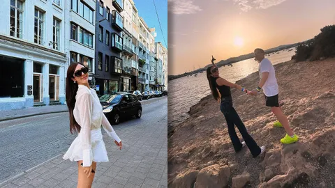 น้ำหวาน เดอะเฟซ หัวใจสีชมพู เปิดตัวหนุ่มข้างกายขณะเที่ยวทริปสเปน