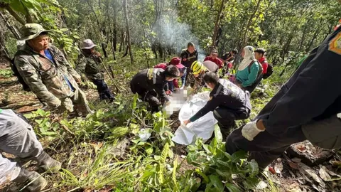 พบแล้วป้าหาเห็ดที่พะเยา หาย 5 วัน เจอเป็นศพอยู่บนเขา