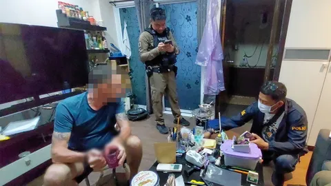 ลอบผลิตยา