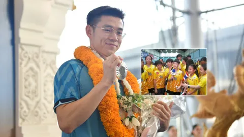 โมเมนต์สุดน่ารัก "กุลวุฒิ" บอก "น้องชิริว" พี่ขอโทษครับน้อง หลังแพ้นัดชิงฯ "โอลิมปิก 2024"