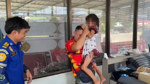 โกรธลุงแล้ว หลาน 6 ขวบ ไม่ยอมกลับด้วย หลังถูกลืมไว้ที่ปั๊มน้ำมัน