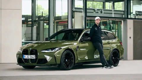 น้องเปียกปูน! BMW M3 Competition M xDrive Touring สีพิเศษ Frozen Urban Green