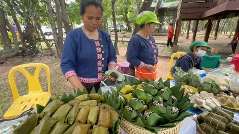 ชาวนามหาสารคาม นำข้าวเหนียวมาทำขนม แปรรูปเพิ่มมูลค่าทำรายได้วันละเกือบ 2 พัน 