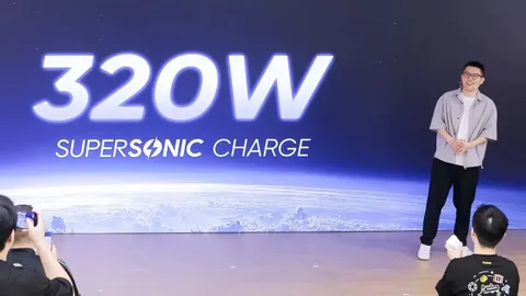 realme เปิดตัวเทคโนโลยี SuperSonic ชาร์จเร็วแบตเตอรี่เต็มประจุภายในเวลา 4.30 นาที