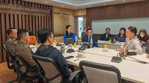 เลขาฯ รมว.กระทรวง อว. พร้อมผู้บริหารลงพื้นที่ตรวจสอบเหตุรุ่นพี่ทำร้ายรุ่นน้อง ใน มทร.สุวรรณภูมิ