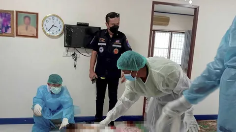 อดีตผู้ใหญ่บ้าน วัย 80 ป่วยโรครุมเร้าทรมาน ยิงภรรยาคาห้องนอน ปลิดชีพตาม ศพอืดคู่