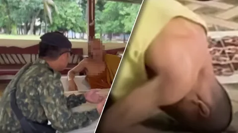 จับสึกเจ้าอาวาสฉี่ม่วง พระที่เคยเป็นข่าวดังพลัดพราก 37 ปี ขอได้กราบเท้าโยมแม่