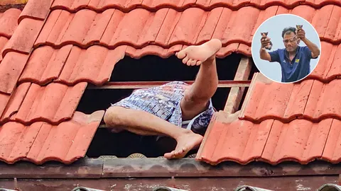 ซนจนได้เรื่อง 4 ลูกแมว ติดใต้ฝ้าเพดาน กู้ภัยต้องรื้อหลังคาช่วย