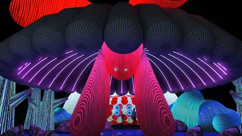 เปิดโลกนิทรรศการงานศิลปะจาก AI แบบสามมิติที่ไอคอนสยาม