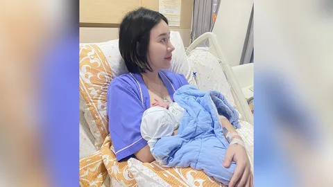 แห่ยินดี "แซนวิช ปภาดา" คลอดลูกคนที่ 2 แล้ว เจ้าตัวเล็กช่างน่าเอ็นดู