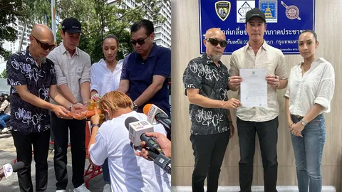 "อี๊ด-แคทรียา-ปีเตอร์" เคลียร์ปมถูกโกง คู่กรณียกพานขอขมา ยินยอมชดใช้ 9 แสน