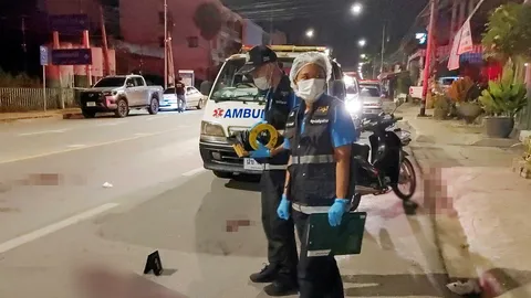 เขม่นกันในร้าน ยิงสนั่นหน้าโรงเหล้าดัง ซัลโวใส่อริเจ็บไป 3 ชุลมุนแทงกันเอง