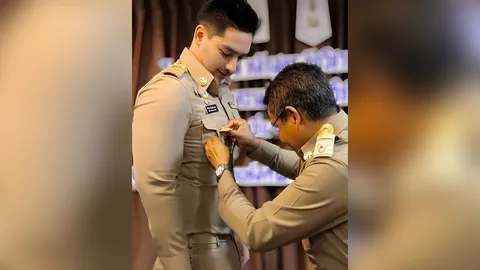 สิงโต เดอะสตาร์ อวดความสำเร็จอีกขั้น ชีวิตไปได้สวยหลังผันตัวรับราชการ