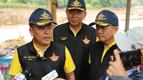 ‘อธิบดีฝนหลวงฯ’ ลงพื้นที่ติดตามการช่วยเหลือพื้นที่ประสบอุทกภัย อ.เวียงป่าเป้า จ.เชียงราย