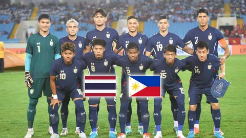 มาแล้ว รายชื่อ 11 ตัวจริง “ทีมชาติไทย” ปะทะ “ฟิลิปปินส์” ศึกคิงส์ คัพ 2024