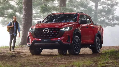  MAZDA BT-50 2025 ปรับโฉมเติมความหล่อ เพิ่มเครื่องดีเซล 1.9 ลิตร Mild Hybrid 48 โวลต์ 