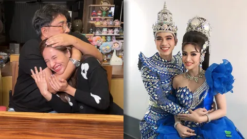 บลู รุ้งจรัส ยอมรับท้อง 6 เดือน กับ แน็คกี้ ลิเกฮีโร่ พ่อเอกชัย ดีใจได้เป็นปู่