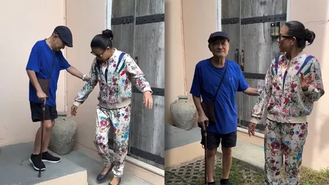 ชาวเน็ตแห่ส่งกำลังใจ หลังเห็นคลิป กบ ปภัสรา พา เอ๋ พรเทพ ฝึกเดินตามหมอสั่ง (คลิป)