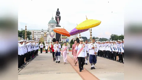 ในหลวง พระราชินี เสด็จฯไปทรงวางพวงมาลา พระบรมราชานุสรณ์ รัชกาลที่ 5