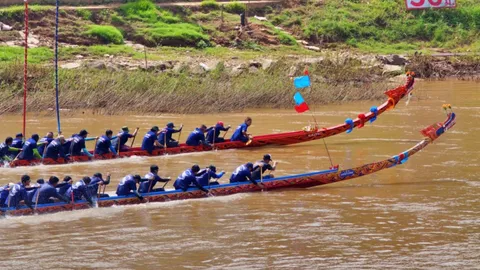 ประเพณีแข่งเรือจังหวัดน่าน นัดปิดสนาม ชิงถ้วยพระราชทานฯ 2567