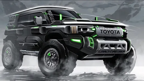 สามห่วงทะลวงโหด Toyota Land Cruiser  Modellista Overland Vision Concept 