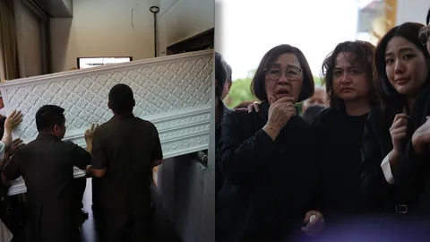 ประมวลภาพพิธีฌาปนกิจ คุณยายบรรเจิดศรี ยมาภัย คนบันเทิงร่วมอาลัย