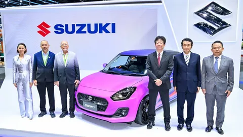 SUZUKI SWIFT นำทัพบุกมอเตอร์ เอ็กซ์โป 2024 อัดแคมเปญ DEAL OF THE YEAR ดีลสุดพิเศษส่งท้ายปี