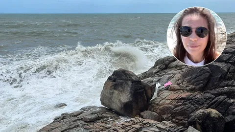 สาวถูกคลื่นซัดตกโขดหิน จมดับที่สมุย ที่แท้เป็นนักแสดง ชาวรัสเซีย 