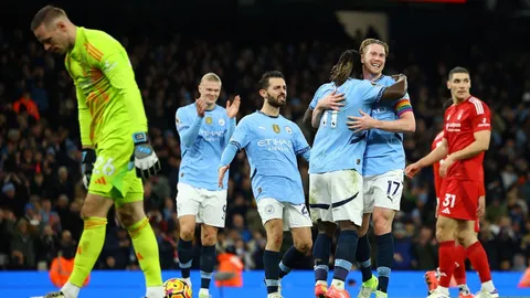 ผลบอล แมนซิตี้ คืนฟอร์ม ไล่อัด ฟอเรสต์ ศึกพรีเมียร์ลีก คว้าชัยแรกในรอบ 8 นัด