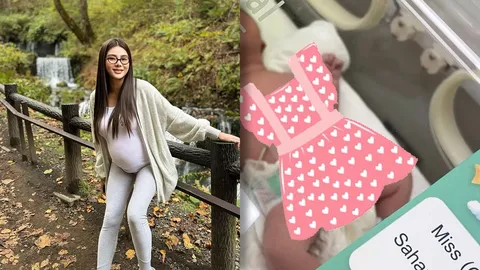 ดิว อริสรา คลอดลูกคนที่ 2 ตั้งชื่อน้องซาฮารา สาวน้อยแก้มยุ้ยจ้ำม่ำมาก