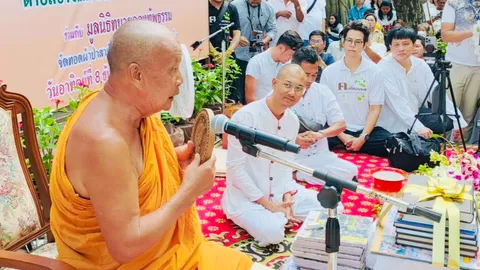 อ.เบียร์ นำผ้าป่าสามัคคี 2.3 ล้านบาท ถวายพระพยอม วัดสวนแก้ว