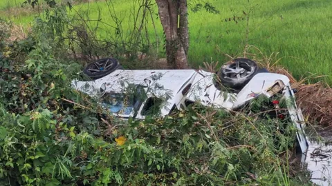 กระบะแหกโค้ง หลังรับ "นักเรียน" กลับจากแข่งฟุตบอล ดับ 2 เจ็บหลายราย