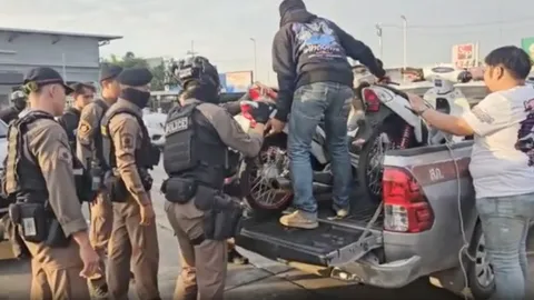 ตำรวจอยุธยา สกัดจับแก๊งรถซิ่ง “ทริปเลดี้พัด” ทำผิดกฎจราจร 50 ราย ท่อดัง