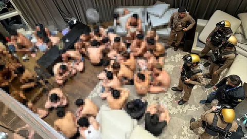 ทลายปาร์ตี้ชาวเกย์ ไอซ์-ยาอี เกลื่อน เจอเสพยา 66 คน ทั้งหมอ-อาจารย์