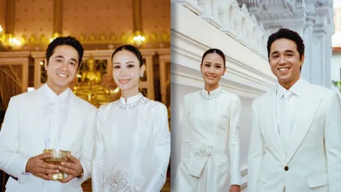 อเล็กซ์ เรนเดลล์ ควง เจนนี่ เข้าพิธีรับน้ำพระพุทธมนต์ เพื่อน-แฟนคลับแห่ยินดี