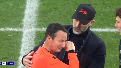 เกิดอะไรขึ้น! ผู้ช่วยเปาร้องไห้หลัง “แอสตัน วิลลา” บุกชนะ “แอร์เบ ไลป์ซิก” ในศึก UCL (คลิป)