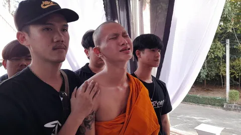 แฟนหนุ่มสุดเศร้า บวชหน้าไฟให้ "ผิง ชญาดา" แม่เผยสาเหตุไม่ชันสูตร ทั้งที่คาใจ