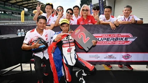 ผลงานสุดร้อนแรง "กฤษฎา" คว้ารองแชมป์ เรซแรก "มาเลเซีย ซูเปอร์ไบค์ 2024" สนามสุดท้าย