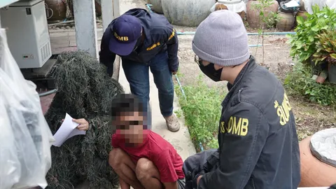 รวบ "บังดีน" ล่วงละเมิดเด็ก 12 คนโฟกัสยุทธวิธี "ทหารราบ" พรางกายสไตล์ Pubg (คลิป)