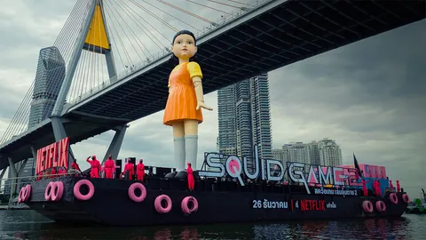 มาแล้วลูกจ๋า โกโกวา ล่องแม่น้ำเจ้าพระยา อีเวนต์เปิดตัวสุดอลังรับสควิดเกม ซีซัน 2