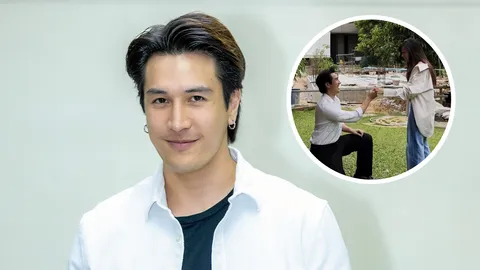 แม่สอนไว้หาคนดีๆ ยาก "สิงโต-สกลรัฐ" ซุ่มวางแผน 1 ปีขอแต่งงานแฟนสาว "อีฟ"