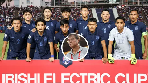 “โค้ชกัมพูชา” กุมขมับ! หวั่นลูกทีมล้าไม่พร้อมดวล “ทีมชาติไทย” ศึกอาเซียนคัพ 2024