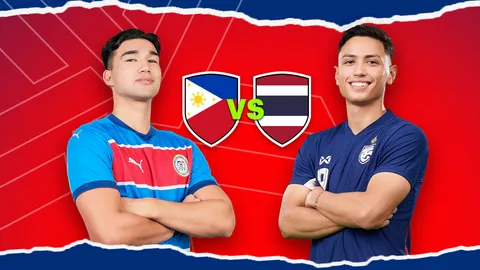 ดูบอลไทยสดที่นี่ ทีมชาติฟิลิปปินส์ VS ทีมชาติไทย รอบรองฯ นัดแรก Asean Mitsubishi Electric Cup 2024