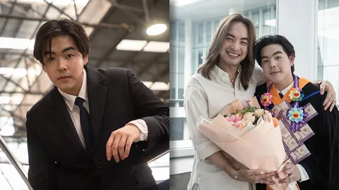 เปิดภาพล่าสุดของ น้องด้อล หลานชาย เอส วรฤทธิ์ โตเป็นหนุ่มหล่อ หน้าตาดีมาก